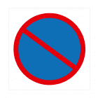 panneaux extérieur "interdit de stationner"