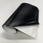 adhésif au détails motif carbonne