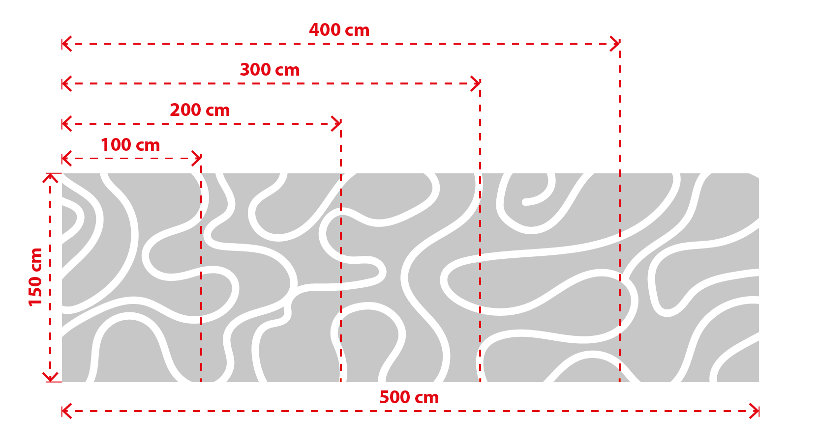 SABLAGE DECORATIF DIMENSIONS "ABSTRAIT"