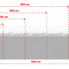 SABLAGE DECORATIF DIMENSIONS "DEGRADE ROND"