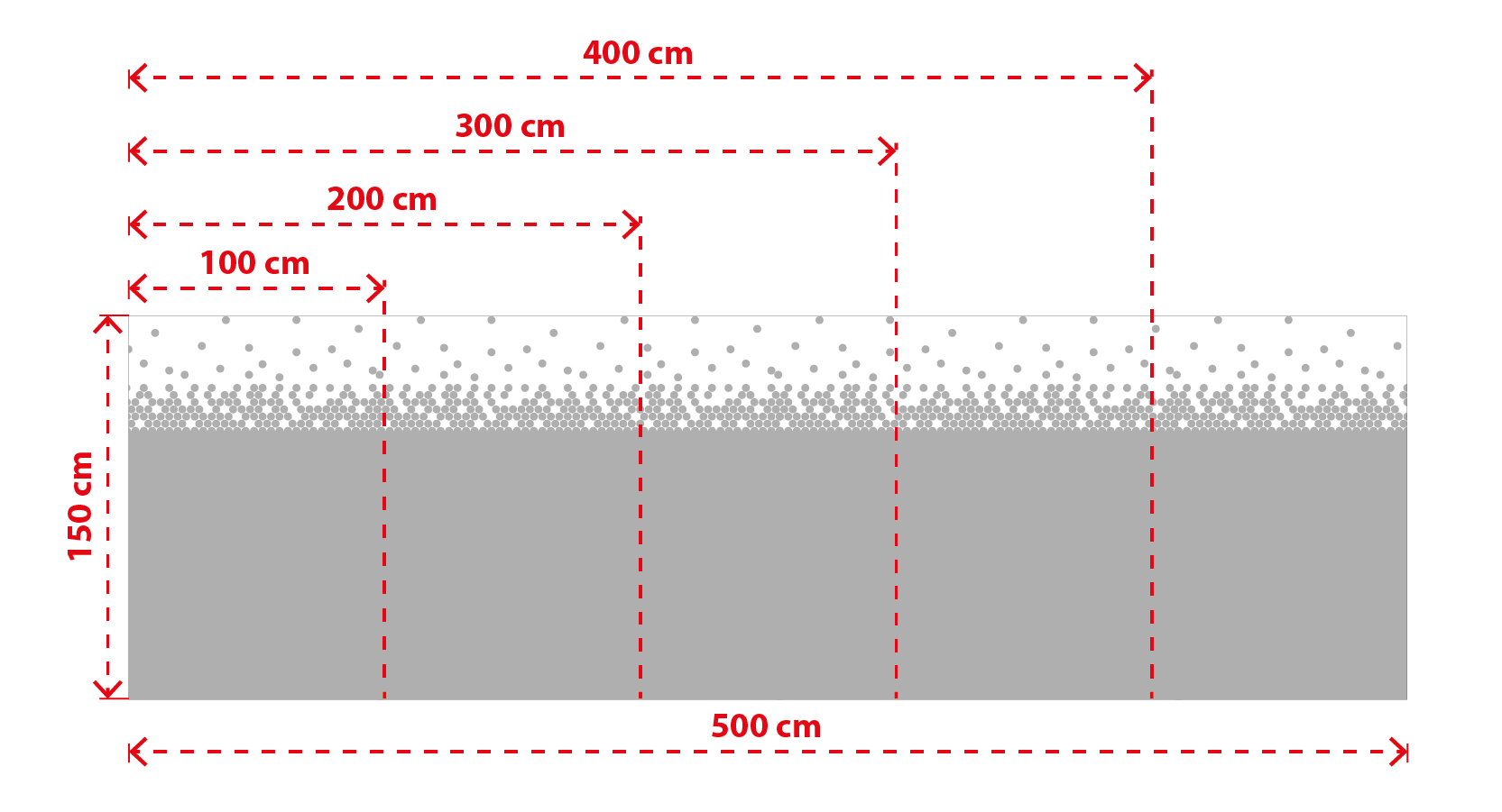 SABLAGE DECORATIF DIMENSIONS "DEGRADE ROND"