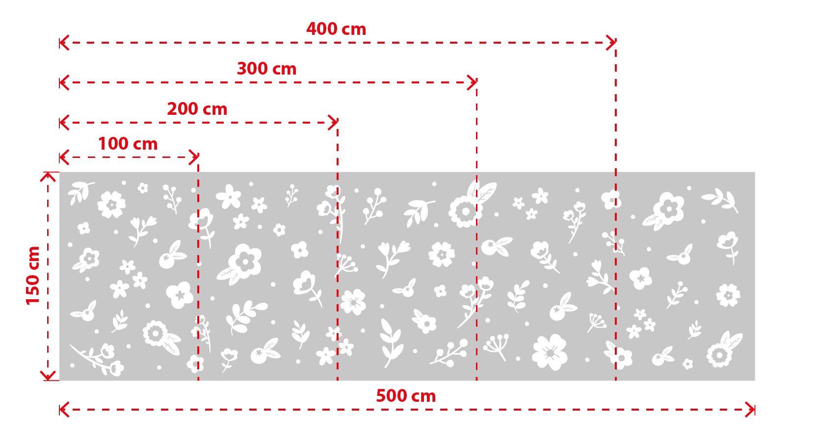 SABLAGE DECORATIF DIMENSIONS "FLEUR"