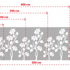 motif selon taille fleur