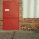 PLAQUE DE PORTE "CHAUFFERIE"