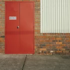 PLAQUE DE PORTE "POUBELLE"