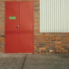 PLAQUE DE PORTE "SORTIE DE SECOURS"