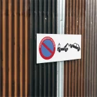 PANNEAUX EXTERIEUR "STATIONNEMENT INTERDIT RISQUE DEPANNEUSE"