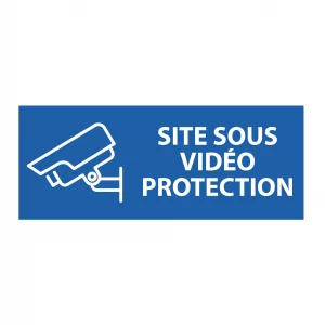 PANNEAUX EXTERIEUR "SITE SOUS VIDEO PROTECTION"