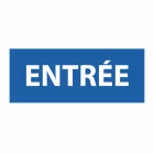 panneau extérieur "entrée"
