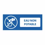 PANNEAUX EXTERIEUR "EAU NON POTABLE"