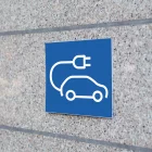 panneaux extérieur "recharge voiture électrique"