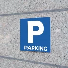 panneaux extérieur "parking"