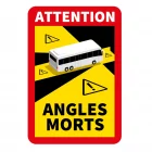 STICKER VEHICULE "ANGLE MORT BUS"