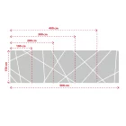 SABLAGE DECORATIF DIMENSIONS "LINEAR 2"