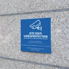 simulation panneaux extérieur "site sous vidéoprotection"
