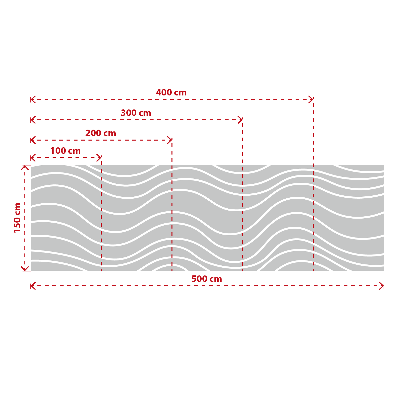 SABLAGE DECORATIF DIMENSIONS "ARRONDIES"
