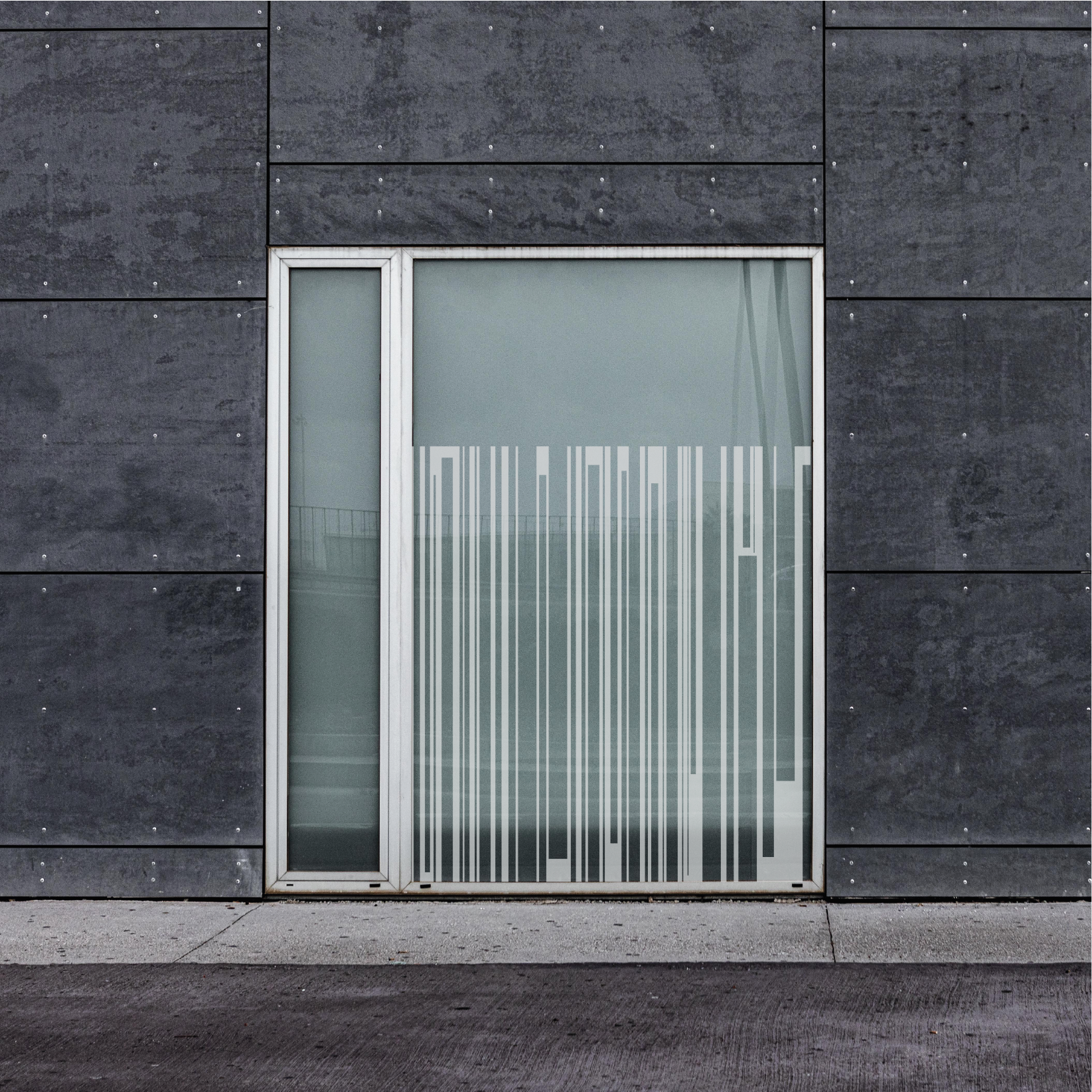 10 SABLAGE DECORATIF "BARCODE"