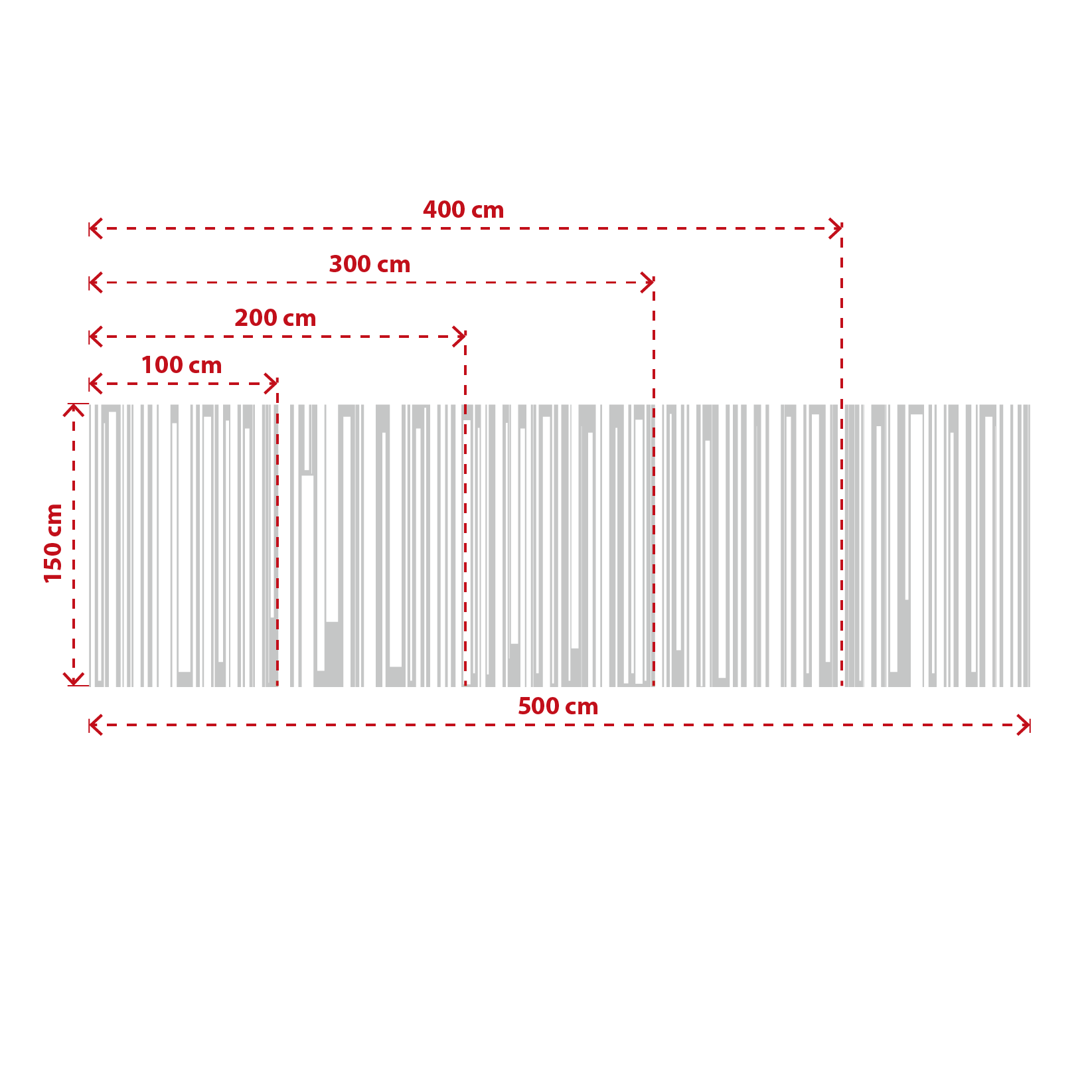 SABLAGE DECORATIF DIMENSIONS "BARCODE"