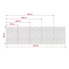 SABLAGE DECORATIF DIMENSIONS "ECAILLES"