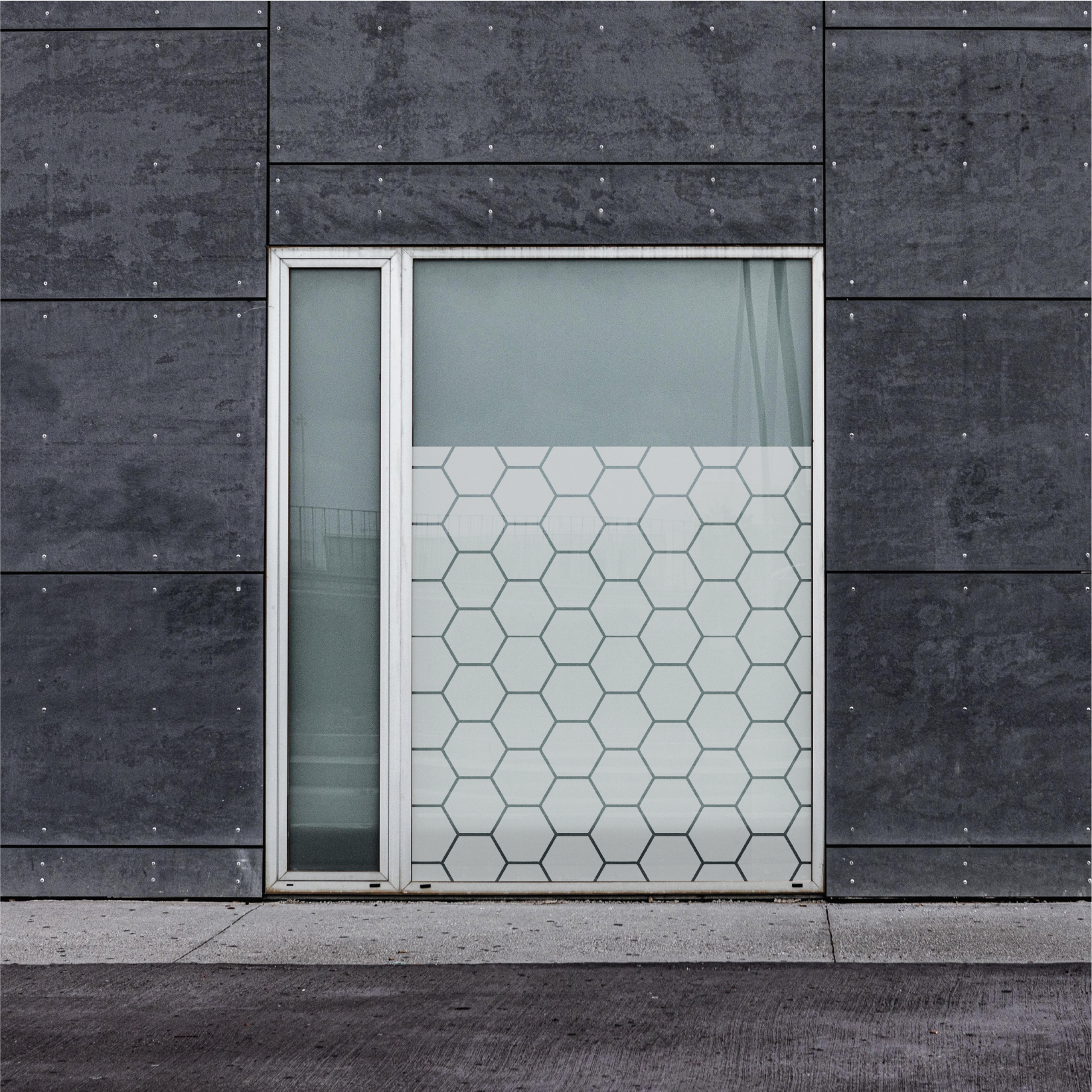 14 SABLAGE DECORATIF "HEXAGONAL"