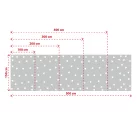 SABLAGE DECORATIF DIMENSIONS "COEUR"