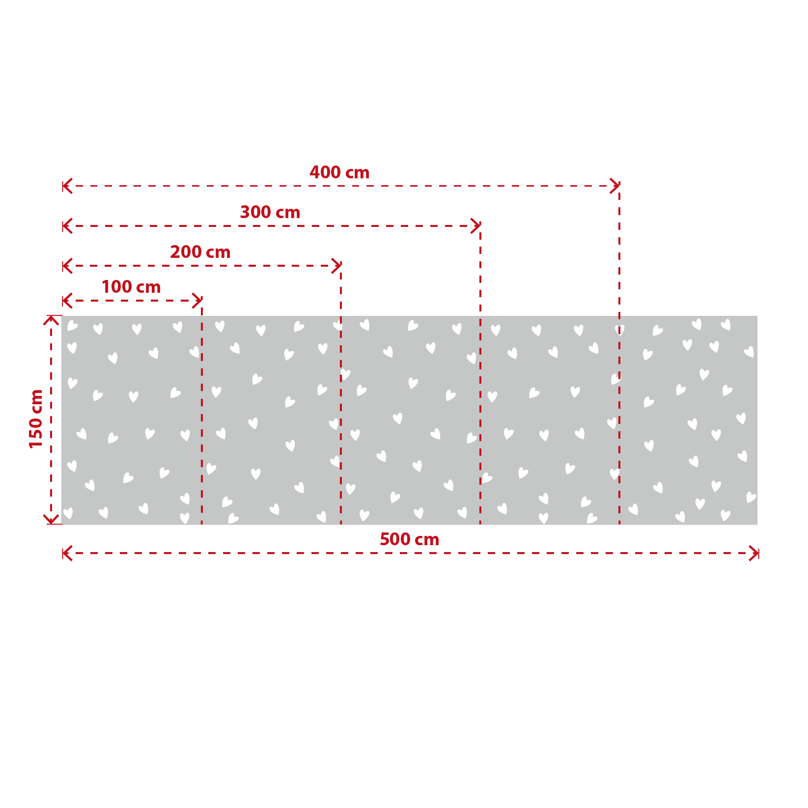 SABLAGE DECORATIF DIMENSIONS "COEUR"