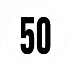 sticker véhicule 50