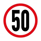 sticker véhicule 50 ROUGE
