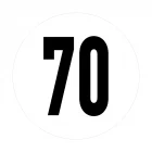 sticker véhicule 70