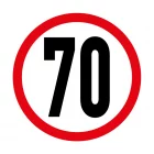 sticker véhicule 70 ROUGE