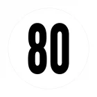 sticker véhicule 80