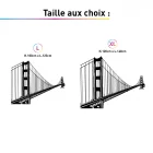 TAILLES STICKER DECORATIF SAN FRANCISCO