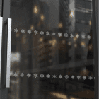 Vitro motif flocon sablage