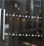 Vitro motif nuage sablage