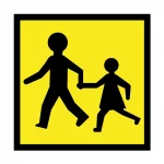 sticker véhicule transport d'enfant