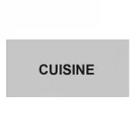 Plaque de porte "CUISINE"