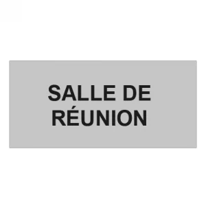 Plaque de porte "SALLE DE REUNION"