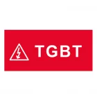 Plaque de porte "TGBT"