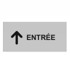 Plaque de porte "ENTREE"