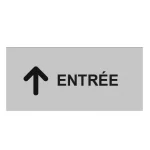 Plaque de porte "ENTREE"