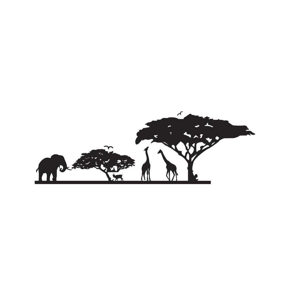 Sticker décoratif "AFRICA"