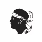 Sticker décoratif "CORSICA"