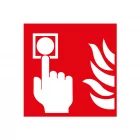 Panneau sécurité "point d'alarme incendie"