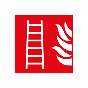 Panneau sécurité "echelle d'incendie"