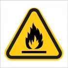 Panneau sécurité "substances corrosives"