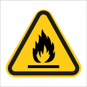 Panneau sécurité "substances corrosives"