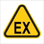 Panneau sécurité "matières Explosives"