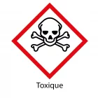 Panneau sécurité "Toxique"