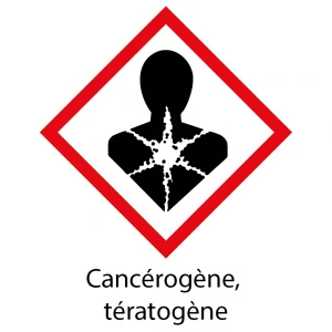 Panneau sécurité "cancerogene teratogene"
