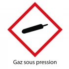 Panneau sécurité "gaz sous pression"